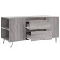 vidaXL Mesa de centro madera de ingeniería gris Sonoma 102x44,5x50 cm vidaXL Mesa de centro madera de ingeniería gris Sonoma 102x44,5x50 cm