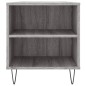 vidaXL Mesa de centro madera de ingeniería gris Sonoma 102x44,5x50 cm vidaXL Mesa de centro madera de ingeniería gris Sonoma 102x44,5x50 cm