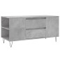 vidaXL Mesa de centro madera ingeniería gris hormigón 102x44,5x50 cm vidaXL Mesa de centro madera ingeniería gris hormigón 102x44,5x50 cm