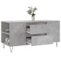 vidaXL Mesa de centro madera ingeniería gris hormigón 102x44,5x50 cm vidaXL Mesa de centro madera ingeniería gris hormigón 102x44,5x50 cm