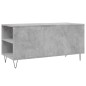 vidaXL Mesa de centro madera ingeniería gris hormigón 102x44,5x50 cm vidaXL Mesa de centro madera ingeniería gris hormigón 102x44,5x50 cm