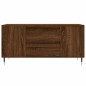 vidaXL Mesa de centro madera de ingeniería marrón roble 102x44,5x50 cm vidaXL Mesa de centro madera de ingeniería marrón roble 102x44,5x50 cm