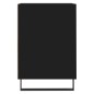 vidaXL Mueble para TV madera contrachapada negro 100x35x55 cm