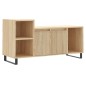 vidaXL Mueble para TV madera contrachapada roble Sonoma 100x35x55 cm