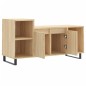vidaXL Mueble para TV madera contrachapada roble Sonoma 100x35x55 cm