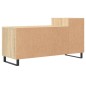 vidaXL Mueble para TV madera contrachapada roble Sonoma 100x35x55 cm