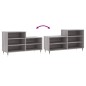 vidaXL Mueble zapatero madera contrachapada gris Sonoma 102x36x60 cm vidaXL Mueble zapatero madera contrachapada gris Sonoma 102x36x60 cm