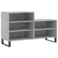 vidaXL Mueble zapatero madera contrachapada gris hormigón 102x36x60 cm vidaXL Mueble zapatero madera contrachapada gris hormigón 102x36x60 cm