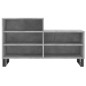vidaXL Mueble zapatero madera contrachapada gris hormigón 102x36x60 cm vidaXL Mueble zapatero madera contrachapada gris hormigón 102x36x60 cm
