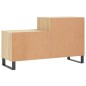 vidaXL Mueble zapatero madera contrachapada roble Sonoma 102x36x60 cm