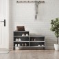 vidaXL Mueble zapatero madera contrachapada gris Sonoma 102x36x60 cm vidaXL Mueble zapatero madera contrachapada gris Sonoma 102x36x60 cm