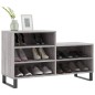 vidaXL Mueble zapatero madera contrachapada gris Sonoma 102x36x60 cm vidaXL Mueble zapatero madera contrachapada gris Sonoma 102x36x60 cm