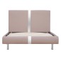 vidaXL Estructura de cama de cuero sintético capuchino 90x200 cm vidaXL Estructura de cama de cuero sintético capuchino 90x200 cm