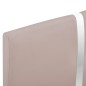 vidaXL Estructura de cama de cuero sintético capuchino 90x200 cm vidaXL Estructura de cama de cuero sintético capuchino 90x200 cm