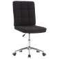 vidaXL Sillas de comedor 2 unidades tela negra vidaXL Sillas de comedor 2 unidades tela negra