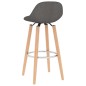 vidaXL Taburetes de cocina 2 unidades tela gris oscuro vidaXL Taburetes de cocina 2 unidades tela gris oscuro