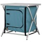 Eurotrail Armario de camping Rieux azul 60x50x60 cm