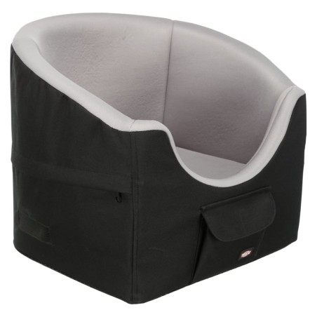 TRIXIE Asiento de coche para mascotas negro y gris 45x39x42 cm