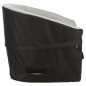 TRIXIE Asiento de coche para mascotas negro y gris 45x39x42 cm TRIXIE Asiento de coche para mascotas negro y gris 45x39x42 cm