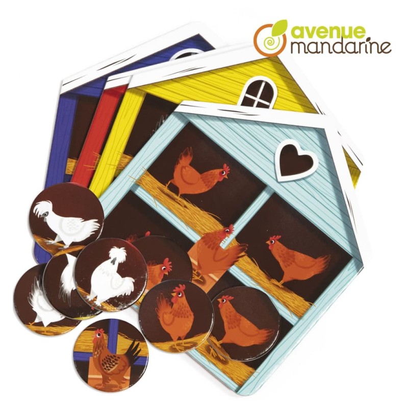 Avenue Mandarine Juego educativo Hen Party Avenue Mandarine Juego educativo Hen Party