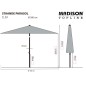Madison Sombrilla Elba verde 300 cm Madison Sombrilla Elba verde 300 cm