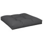 vidaXL Cojines para palets 2 unidades tela negro vidaXL Cojines para palets 2 unidades tela negro