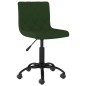 vidaXL Sillas de comedor giratorias 2 unidades terciopelo verde oscuro vidaXL Sillas de comedor giratorias 2 unidades terciopelo verde oscuro