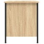 vidaXL Mesita de noche madera de ingeniería roble Sonoma 40x42x50 cm vidaXL Mesita de noche madera de ingeniería roble Sonoma 40x42x50 cm