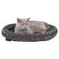 Jack and Vanilla Cesta para mascotas Softy XS gris roseta 45x40x7 cm Jack and Vanilla Cesta para mascotas Softy XS gris roseta 45x40x7 cm