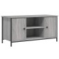 vidaXL Mueble de TV madera contrachapada gris Sonoma 100x40x50 cm vidaXL Mueble de TV madera contrachapada gris Sonoma 100x40x50 cm