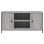 vidaXL Mueble de TV madera contrachapada gris Sonoma 100x40x50 cm vidaXL Mueble de TV madera contrachapada gris Sonoma 100x40x50 cm