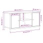 vidaXL Mueble de TV madera contrachapada gris Sonoma 100x40x50 cm vidaXL Mueble de TV madera contrachapada gris Sonoma 100x40x50 cm