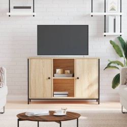 vidaXL Mueble de TV madera de ingeniería roble Sonoma 100x35x65 cm