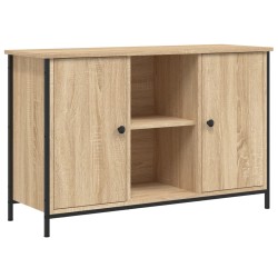 vidaXL Mueble de TV madera de ingeniería roble Sonoma 100x35x65 cm