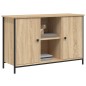 vidaXL Mueble de TV madera de ingeniería roble Sonoma 100x35x65 cm vidaXL Mueble de TV madera de ingeniería roble Sonoma 100x35x65 cm