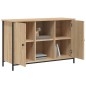 vidaXL Mueble de TV madera de ingeniería roble Sonoma 100x35x65 cm vidaXL Mueble de TV madera de ingeniería roble Sonoma 100x35x65 cm