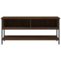 vidaXL Mueble de TV madera contrachapada roble marrón 100x35x45 cm vidaXL Mueble de TV madera contrachapada roble marrón 100x35x45 cm