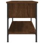 vidaXL Mueble de TV madera contrachapada roble marrón 100x35x45 cm vidaXL Mueble de TV madera contrachapada roble marrón 100x35x45 cm