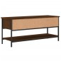 vidaXL Mueble de TV madera contrachapada roble marrón 100x35x45 cm vidaXL Mueble de TV madera contrachapada roble marrón 100x35x45 cm