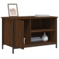 vidaXL Mueble para TV madera contrachapada marrón roble 80x40x50 cm vidaXL Mueble para TV madera contrachapada marrón roble 80x40x50 cm