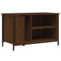 vidaXL Mueble para TV madera contrachapada marrón roble 80x40x50 cm vidaXL Mueble para TV madera contrachapada marrón roble 80x40x50 cm