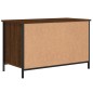 vidaXL Mueble para TV madera contrachapada marrón roble 80x40x50 cm vidaXL Mueble para TV madera contrachapada marrón roble 80x40x50 cm