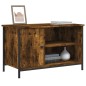 vidaXL Mueble para TV madera contrachapada roble ahumado 80x40x50 cm vidaXL Mueble para TV madera contrachapada roble ahumado 80x40x50 cm