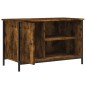 vidaXL Mueble para TV madera contrachapada roble ahumado 80x40x50 cm vidaXL Mueble para TV madera contrachapada roble ahumado 80x40x50 cm