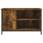 vidaXL Mueble para TV madera contrachapada roble ahumado 80x40x50 cm vidaXL Mueble para TV madera contrachapada roble ahumado 80x40x50 cm