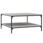 vidaXL Mesa de centro madera de ingeniería gris Sonoma 80x80x40 cm vidaXL Mesa de centro madera de ingeniería gris Sonoma 80x80x40 cm