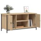 vidaXL Mueble para TV madera contrachapada roble Sonoma 100x40x50 cm vidaXL Mueble para TV madera contrachapada roble Sonoma 100x40x50 cm
