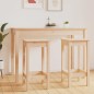 vidaXL Taburetes de cocina 2 unidades madera maciza de pino 40x40x78cm vidaXL Taburetes de cocina 2 unidades madera maciza de pino 40x40x78cm