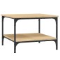 vidaXL Mesa de centro madera de ingeniería roble Sonoma 55x55x40 cm vidaXL Mesa de centro madera de ingeniería roble Sonoma 55x55x40 cm