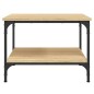 vidaXL Mesa de centro madera de ingeniería roble Sonoma 55x55x40 cm vidaXL Mesa de centro madera de ingeniería roble Sonoma 55x55x40 cm